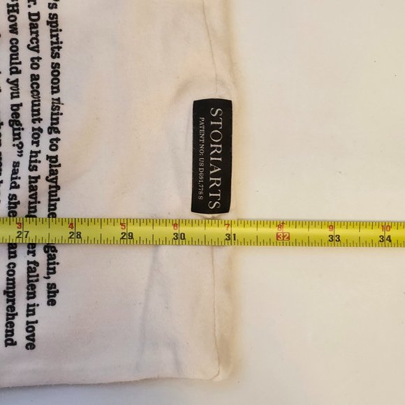 STORIARTS Pride and Prejudice Book Scarf (FIRST EDITION) Jane Austen Classics - Picture 5 of 5